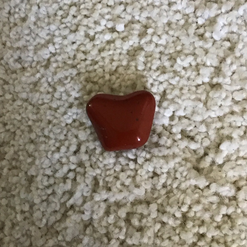 Red Ceramic Decorative Piece
